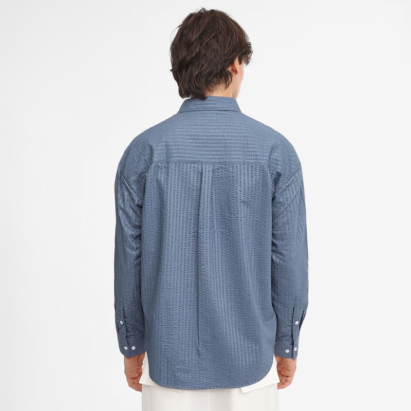 Image of CAHOOT Men's Tartan Plaid Shirt for Casual Wear | Spread Collar | Long Sleeve | Button Closure | Shirt Crafted with Comfort Fit for Everyday Wear