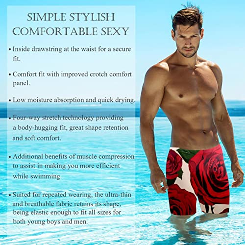 Pantalones cortos de natación para hombre tipo jammer de entrenamiento deportivo XXL 3
