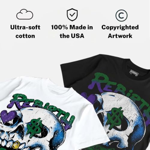 Image of DopeSkill Halloween Graphic Tee Streetwear Hip Hop Hypebeast Unisex T-Shirt Sneaker Colour Matching Shirts Spooky Graphic