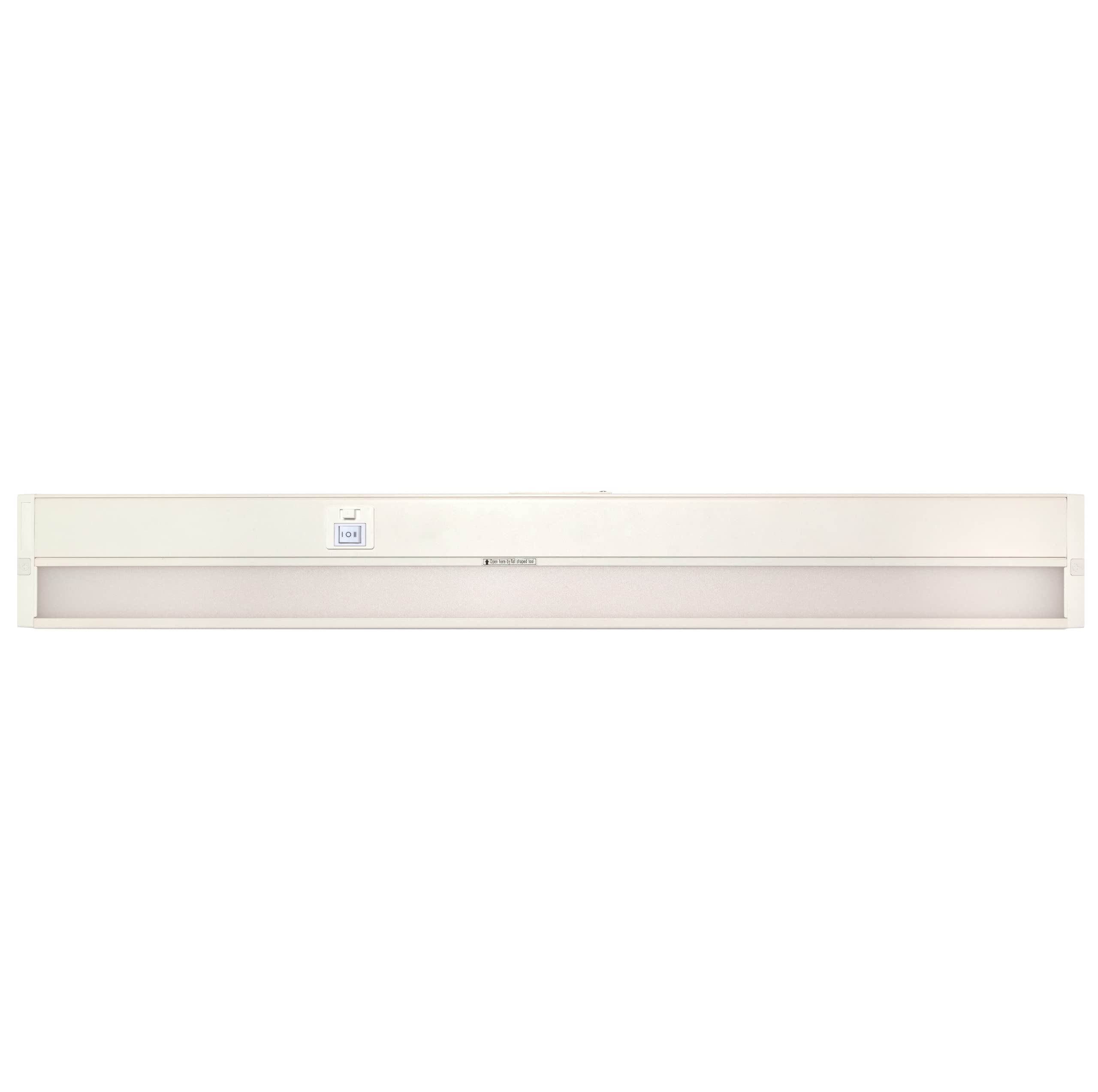 Satco 63/504 CounterQUICK Under-Cabinet LED Light, CCT Selectable 3000K/4000K/5000K, 28 Inches