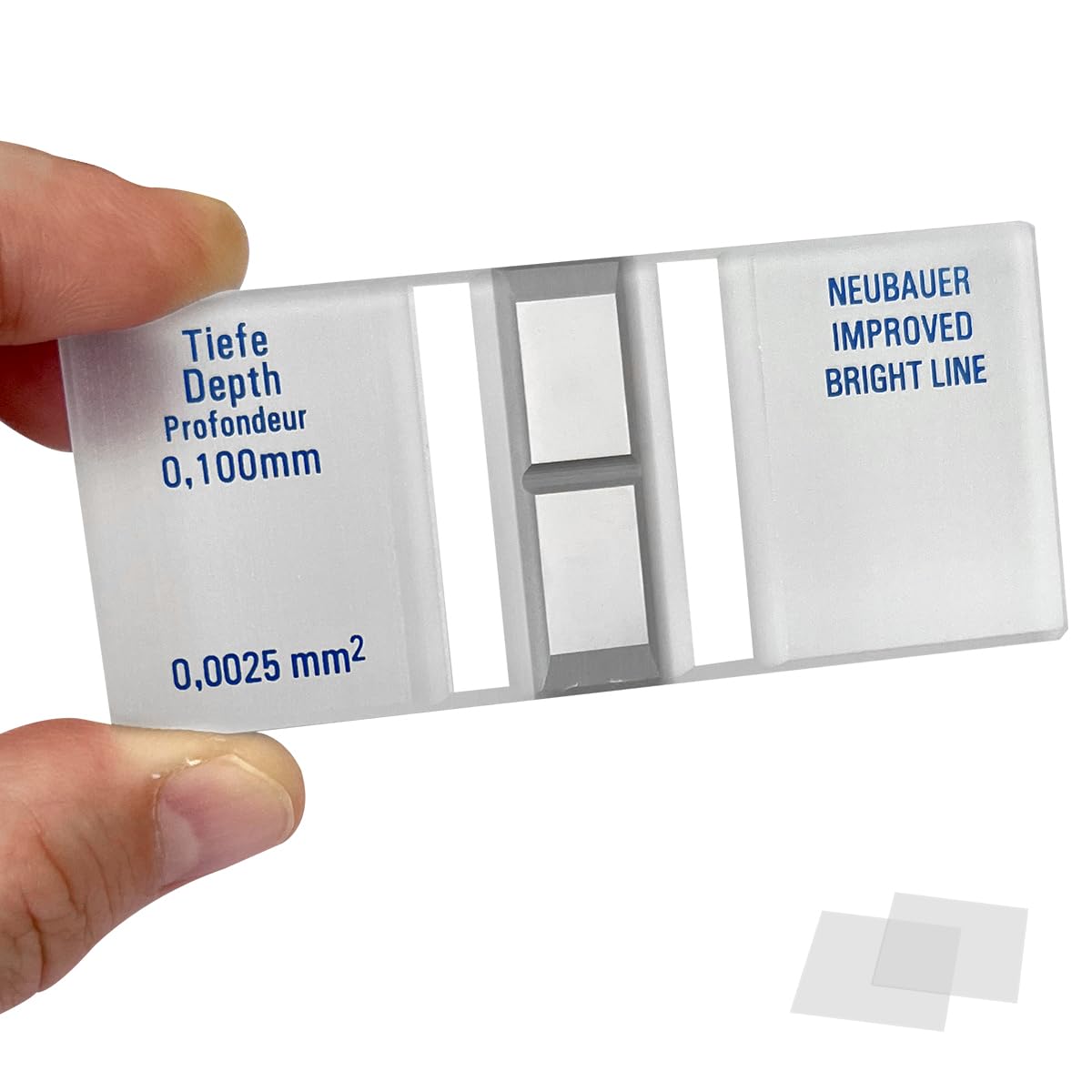 Petri Dish Improved Neubauer Hemocytometer - Cell Counting Chamber With 2 Cover Glasses Hemoglobin Tester