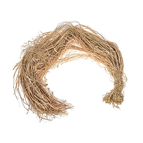 Matassa di rafia non tinta, naturale, con borsetta...