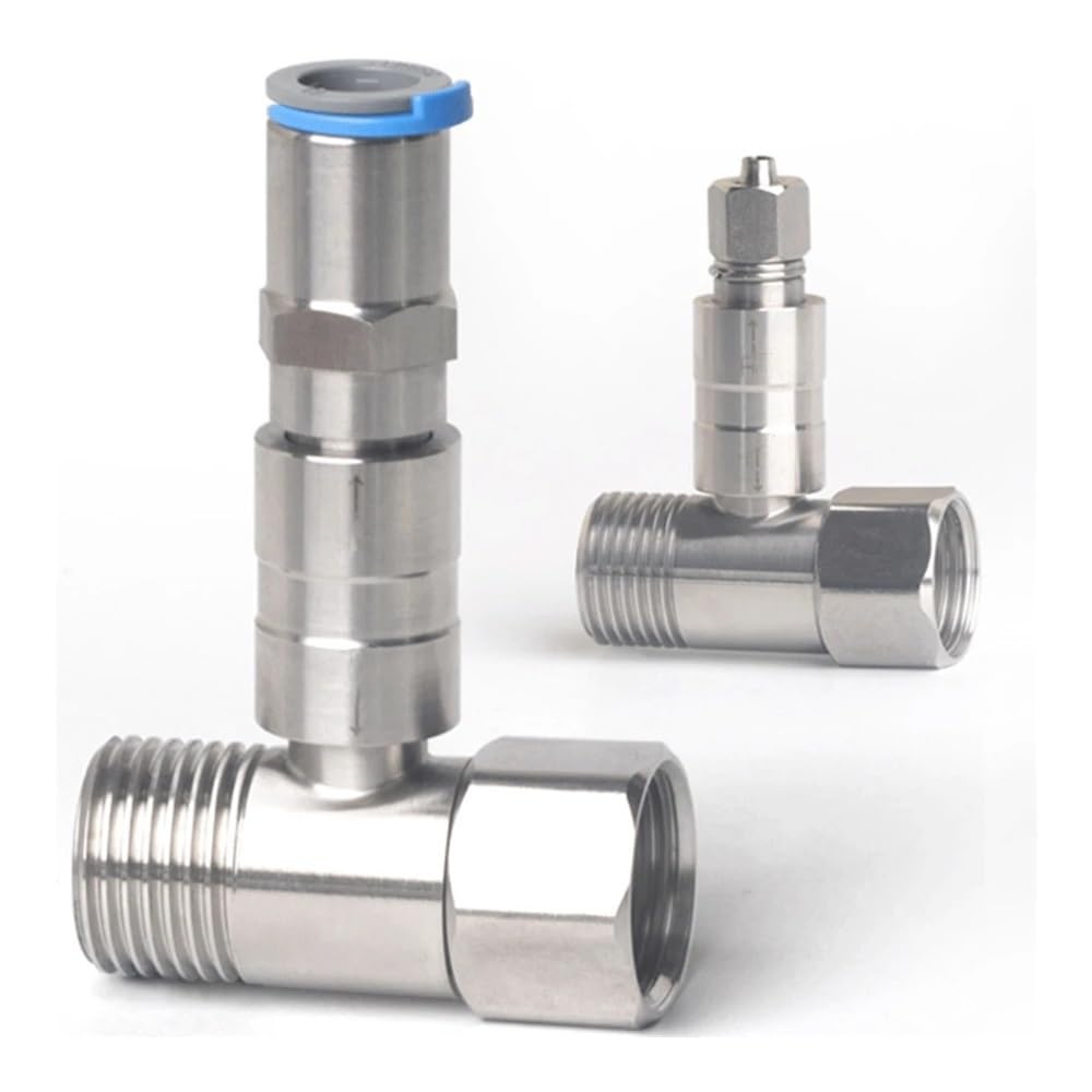 1/4" 3/8" 1/2" Inch OD Tube POM Quick Fitting Connector Aquarium Water Purifier Filter RO System IDGTTLDF(DN10)