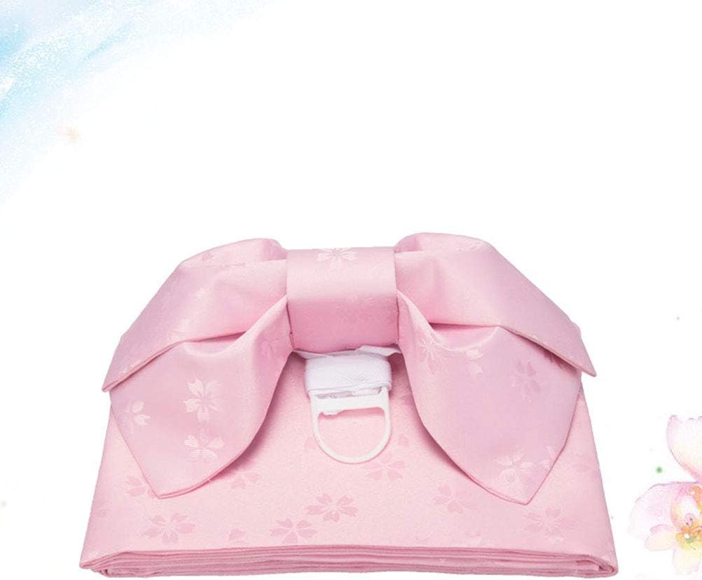 Amosfun Japanese Kimono Bow Belt Yukata for Ladies