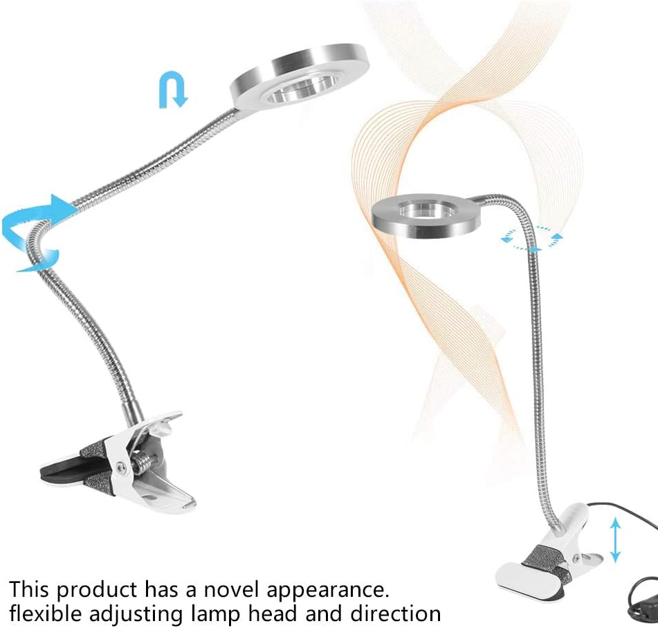 YUYTE USB Eye Lamp for Eyelash Extensions – Portable LED Beauty Lamp with Adjustable Brightness, Cold Light Technology, Rechargeable & Cordless Design for Salon, Home, or Travel image 4