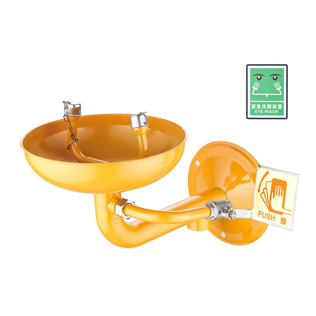 Lavaocchi D'Emergenza Da Rubinetto | Doppio Ugello In Acciaio INOX 304 Per Sicurezza - Foto 6