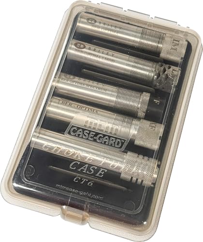 MTM CT6-41 Choke Tube Case, USA Made, Clear Smoke