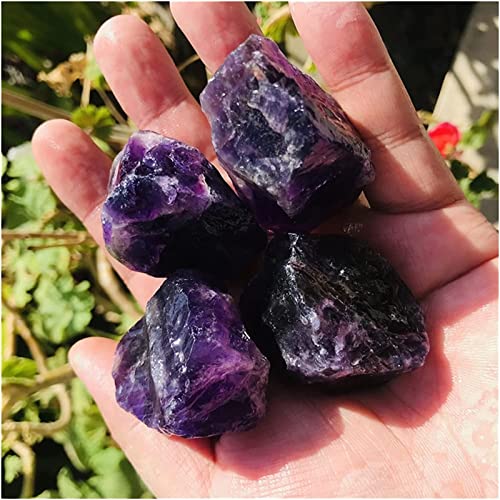 Cristal de amatista cruda AMAZWI de formación rugosa natural 3
