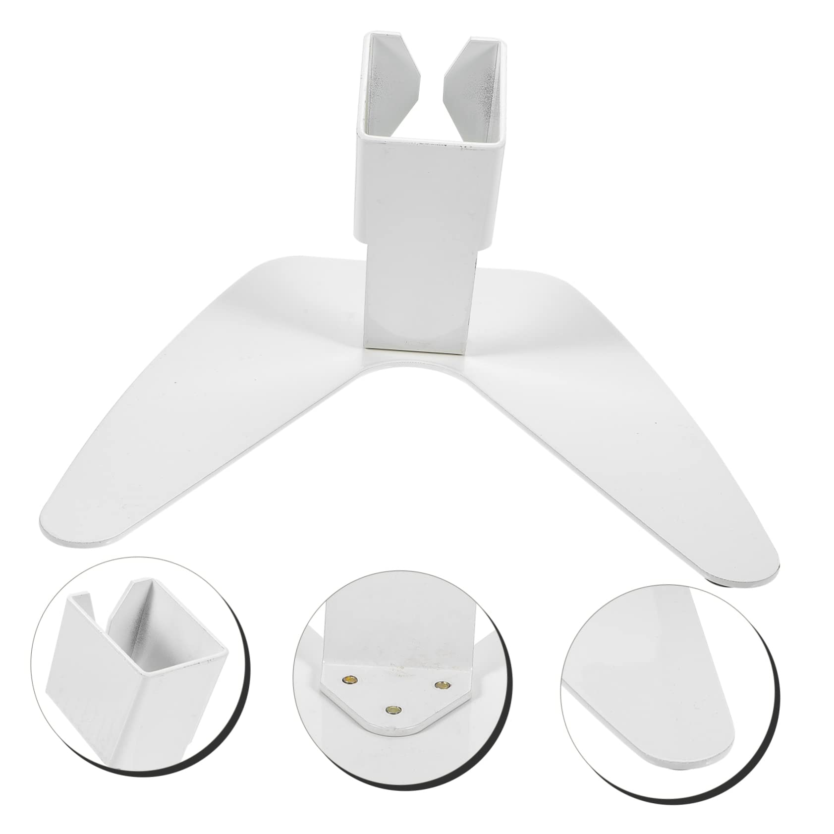 Abaodam Soporte Hierro Para Instrumentos Viento Eléctricos Soporte Resistente Para Exposiciones Almohadilla Flexible Para Evitar Deslizamientos