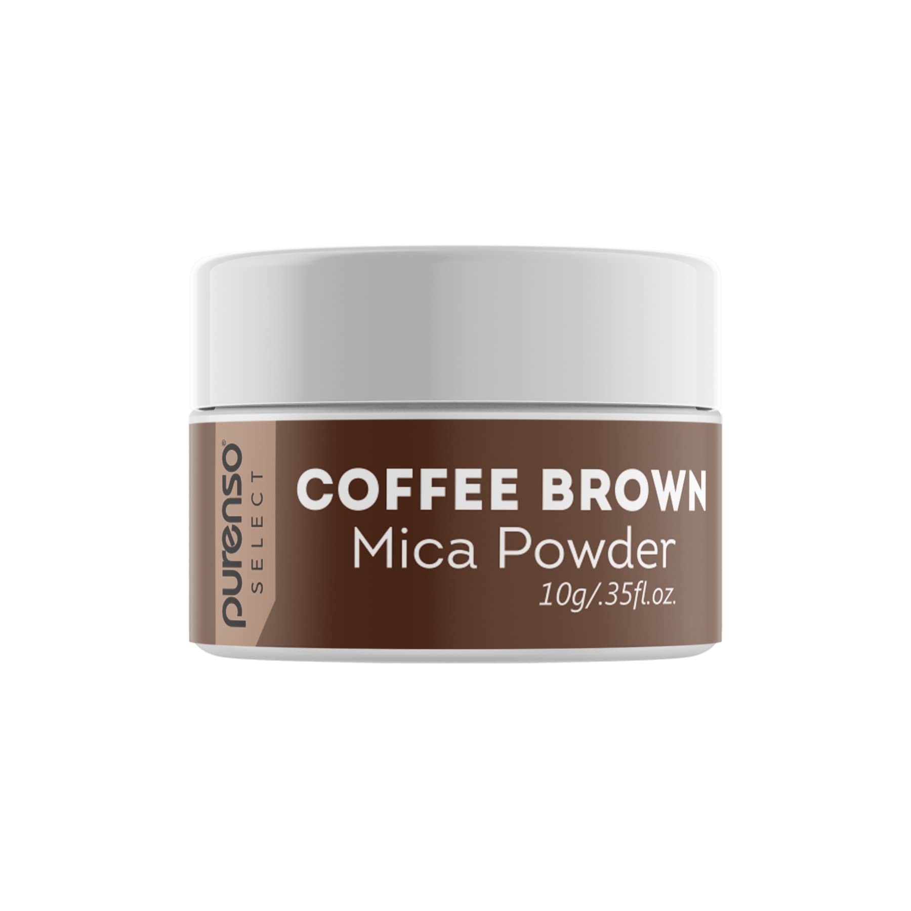 Select - Coffee Brown Mica Powder Pigment, 10g I For Soap Making, Candle, Lip Gloss, Nails, Bath Bombs, Art Crafts, Resin-image-4