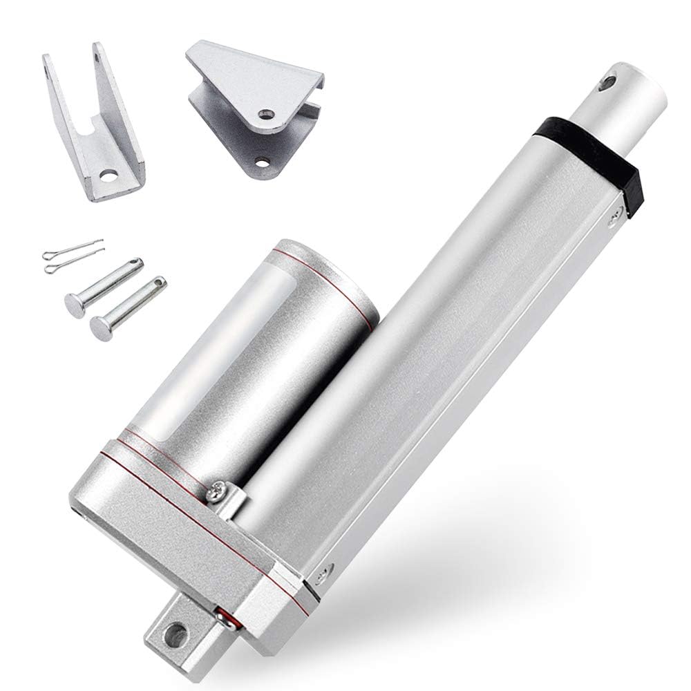 Linear Motion Actuators 1000N/225lbs Linear Actuator 150mm/6" stroke Linear actuators12V DC for Auto Car RV Electric Door Opener Industrial Agricultural Window