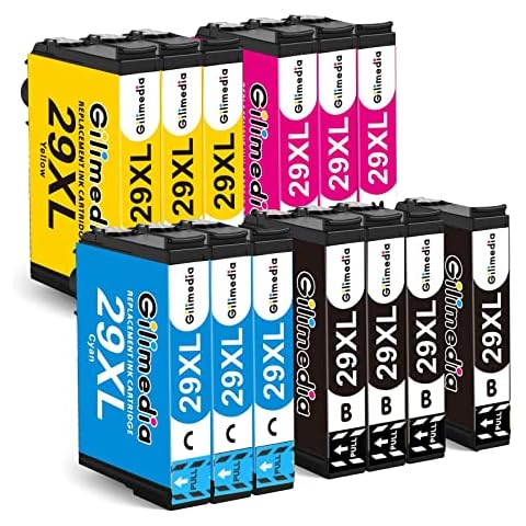GILIMEDIA 29xl Druckerpatronen Kompatible für Epson 29 XL Multipack Tintenpatrone Cover