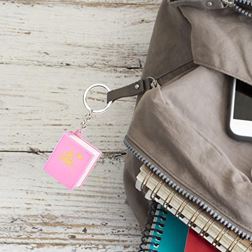 Tmay Enchanteds Castle Keychain, Mini Stereo Castle Book Keychain Toys, Book Keychain 3D Anti Miniatures Sensory Pop-Up Toys For Children Adults #TOP7