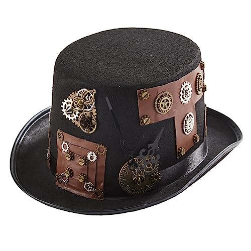 Chapeau melon et haut-de-forme pour compléter un déguisement d'Halloween