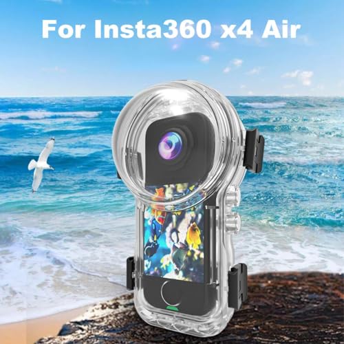 Funda de buceo para Insta360 X4 ideal para explorar arrecifes 7