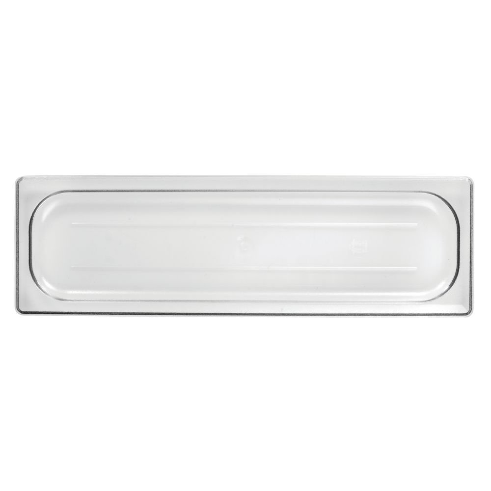 20LPCWC135 Clear Camwear Long Half Size Flat Food Pan Cover by Cambro – Polycarbonate, Clear, Model 99511327485