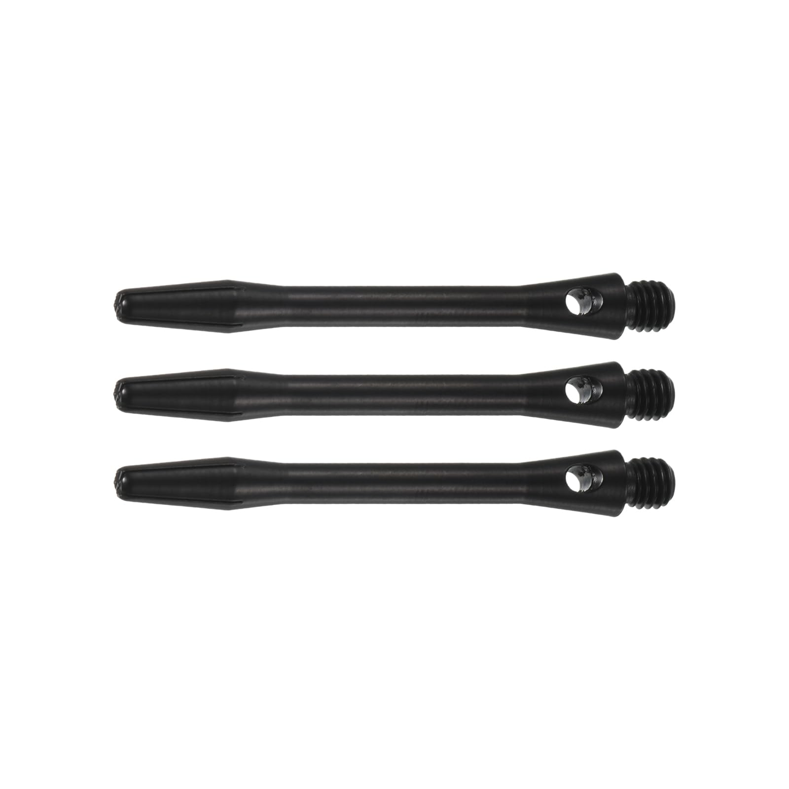 M METERXITY 3 Pack Darts Shafts - Aluminum Darts Stems Medium 2BA Thread, Apply to Darts Games/Darts Sports/Entertainmence/Party (45mm, Black)