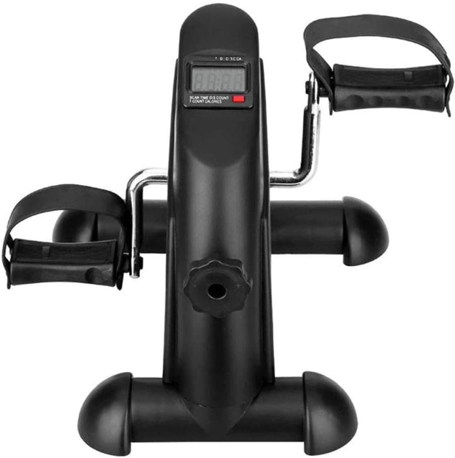 Mini bicicleta de ejercicio portátil con resistencia ajustable miniatura 1
