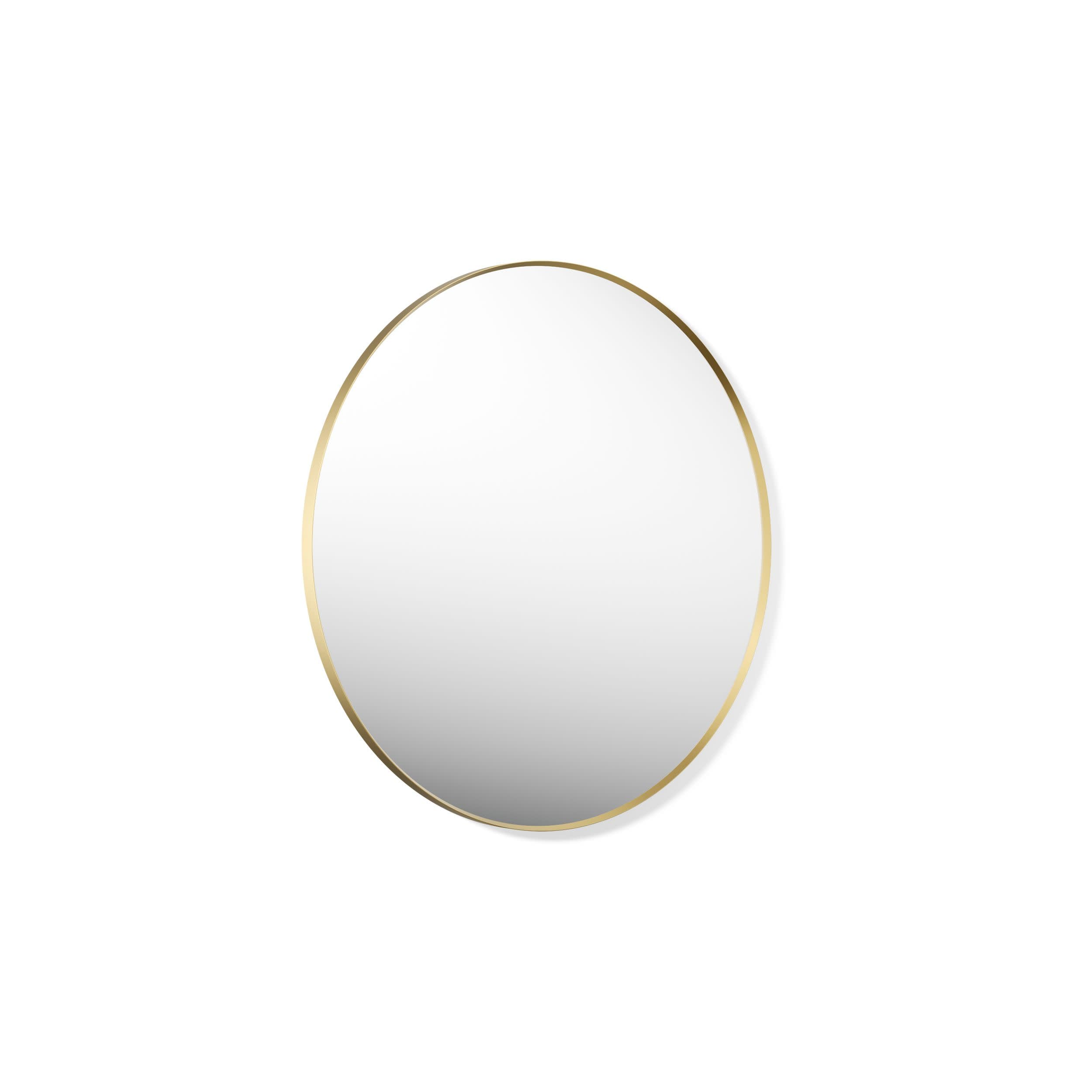 Kohler Essential 42 Inch Round Framed Wall Mount Bathroom Vanity Mirror