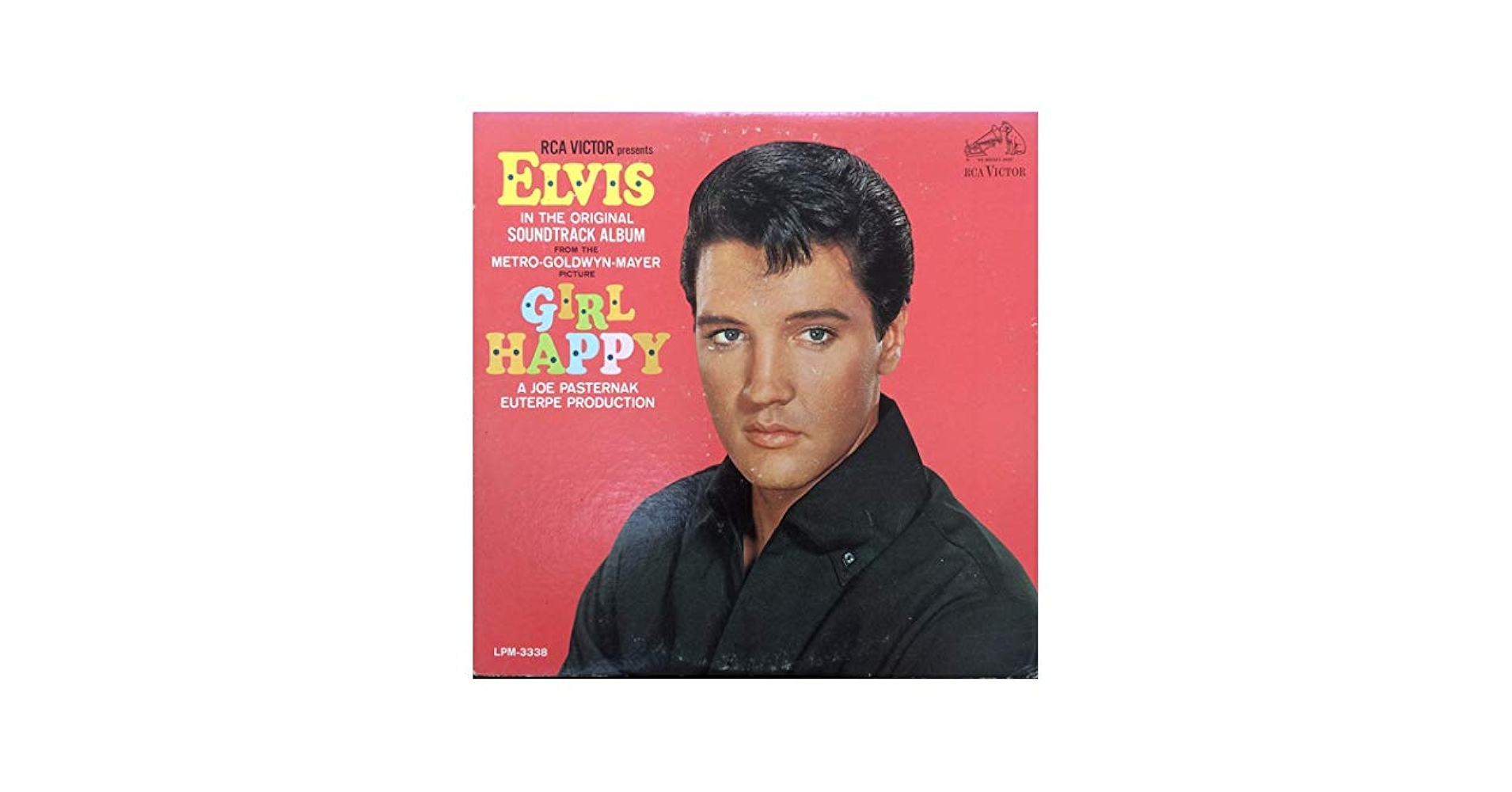 Elvis Presley Girl Happy UK(英)盤LP Mono深溝 Elvis Presley Girl Happy UK(英)盤LP Mono深溝 Elvis Presley