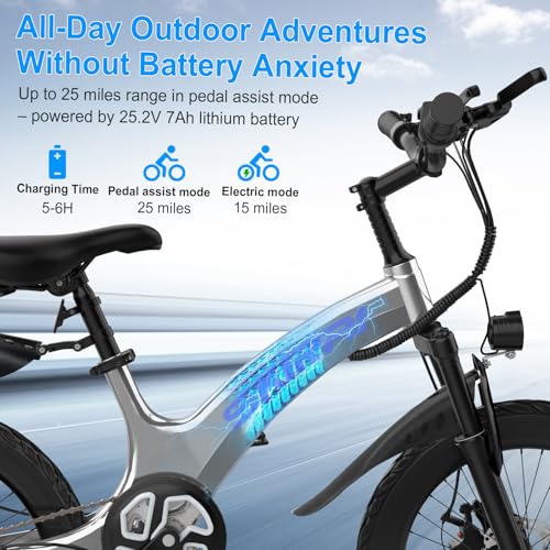 Lightweight Electric Bike for Kids