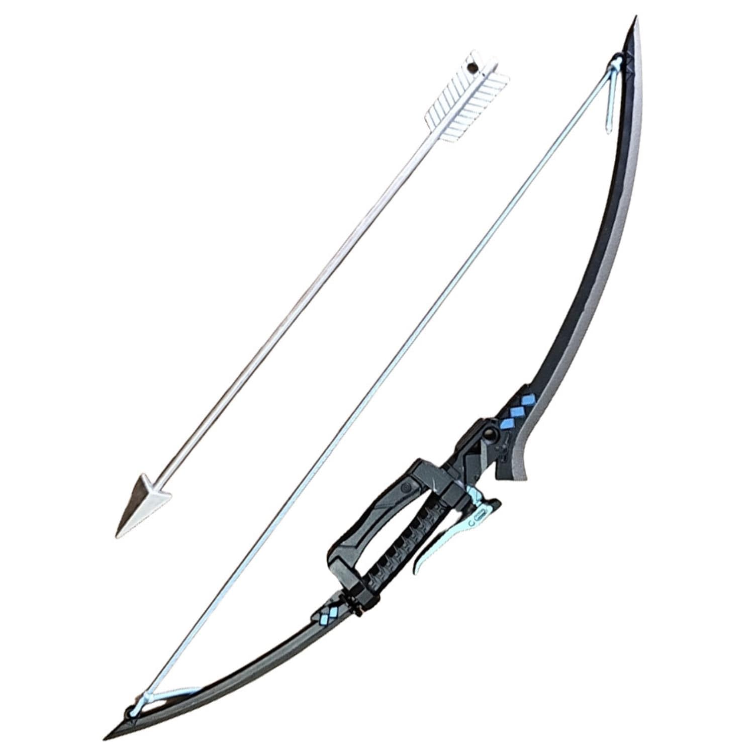 Amazon.co.jp: Sealeekuchi ゼンゼロ 22cm 浅羽悠真 弓矢 双刀 可変式