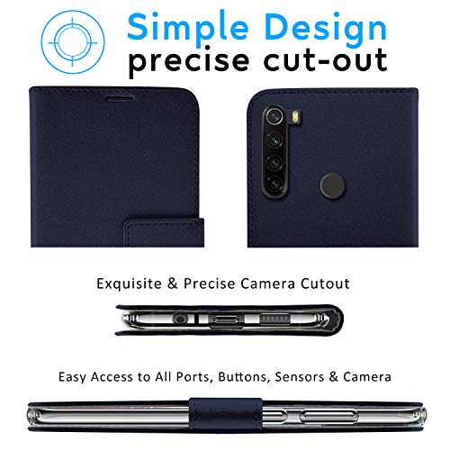 N NEWTOP Cover Compatibile per Xiaomi Redmi Note 8...