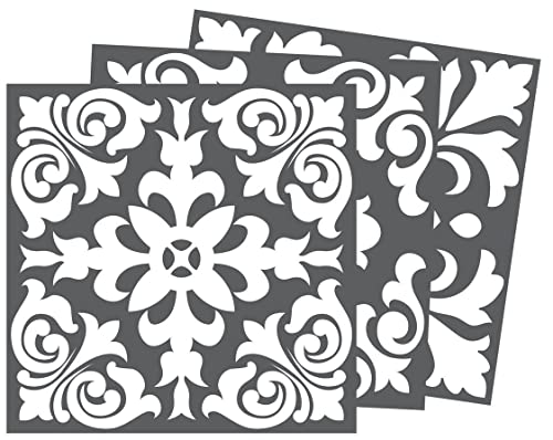 WALPLUS Stickers Carrelage Credence Adhesive Pour Cuisine Stickers Muraux Auto-Adhésif Résistant à l'huile Imperméable à l'eau Réutilisable Amovible...