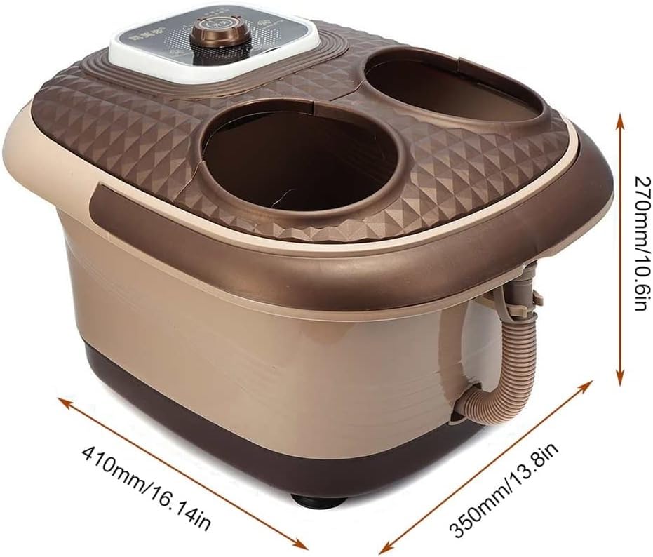 Masajeador de spa para pies plegable con calor y rodillos miniatura 4