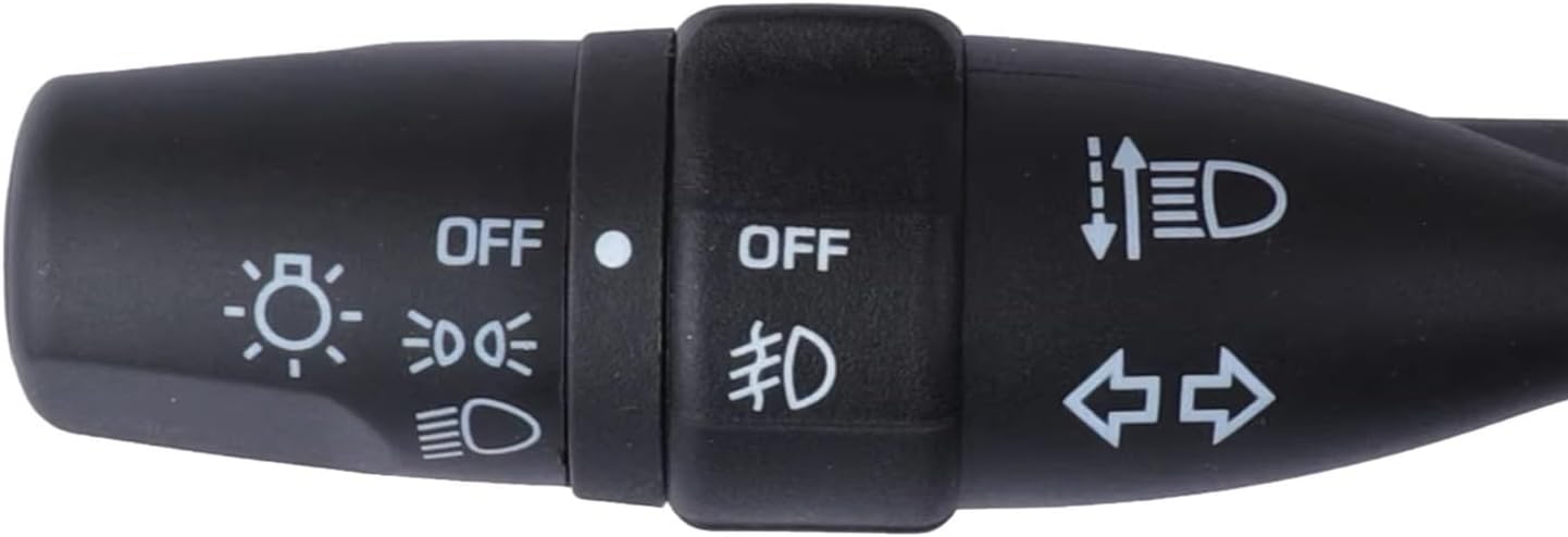 Compatible with Infiniti I30 1996-1997 Car Headlight Turn Signal Lamp Fog Switch Lever 25540-1E404 255401E404 Indicator Stalk Switch