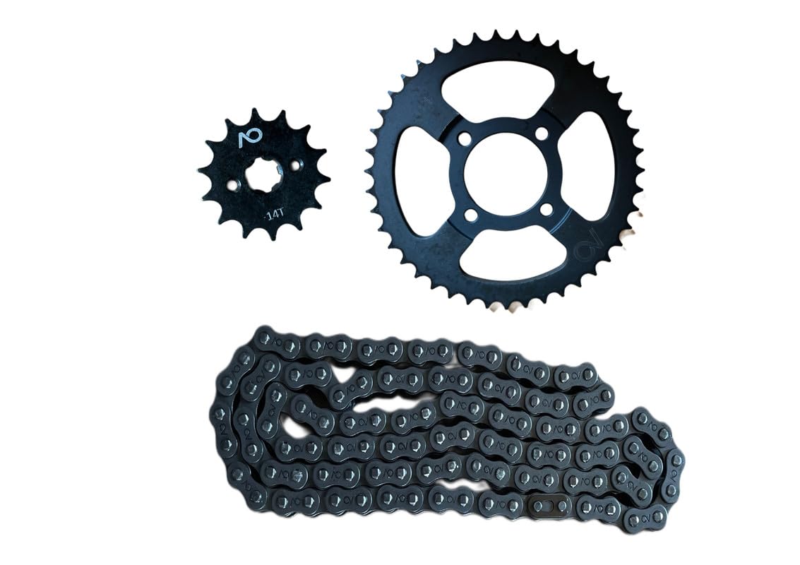 Chain Sprocket Kit for Star City Plus | Heavy Duty | Long Life Chain: R428-114L | Front: 14T | Rear: 40T-picture-30
