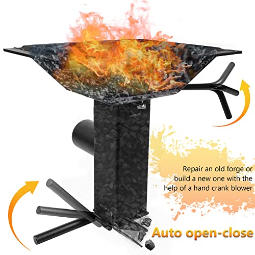 Bonbo 10X12 INCH Welded Blacksmith Firepot 2600F Rated Blacksmith'S Welded Coal Forge thumb #4