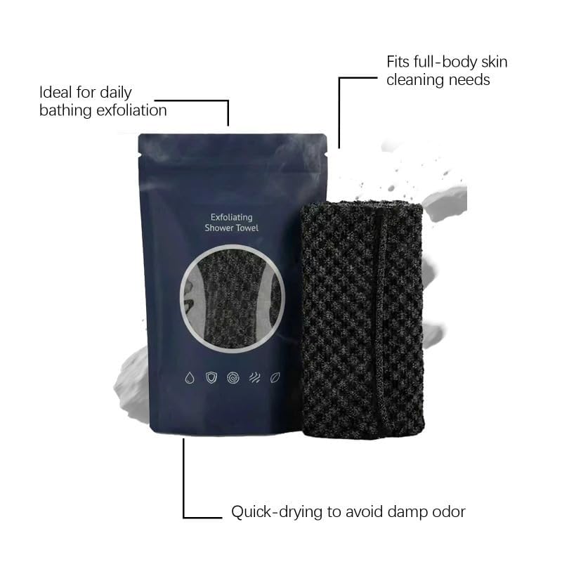 Serviette de douche exfoliante Ecovia