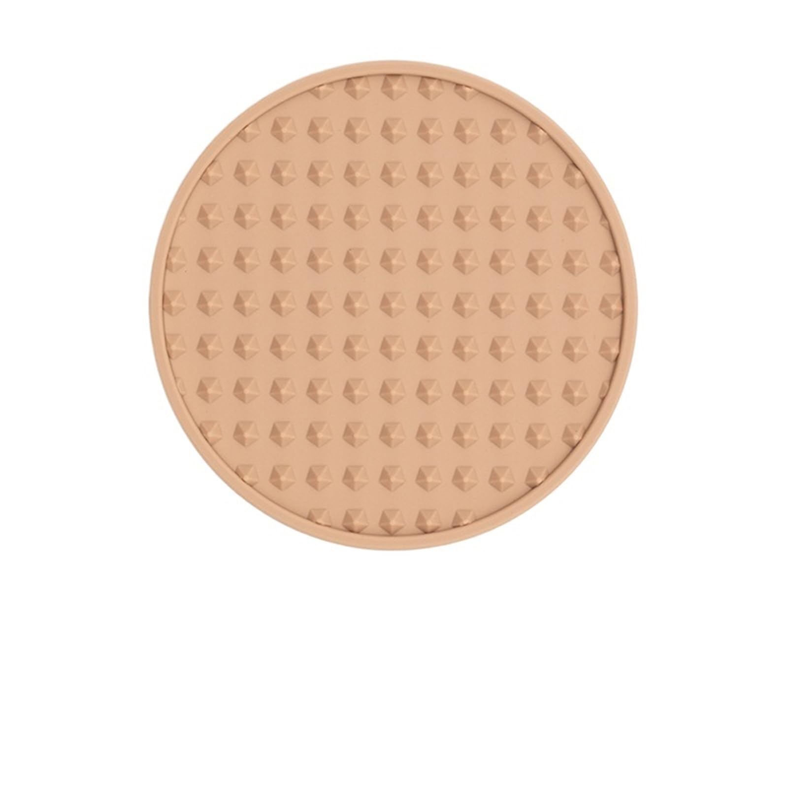 10Pcs Heat Resistant Silicone Mat Drink Cup Coasters Non Slip Pads Pot Holder Table Place for Cap(Color7,With support)