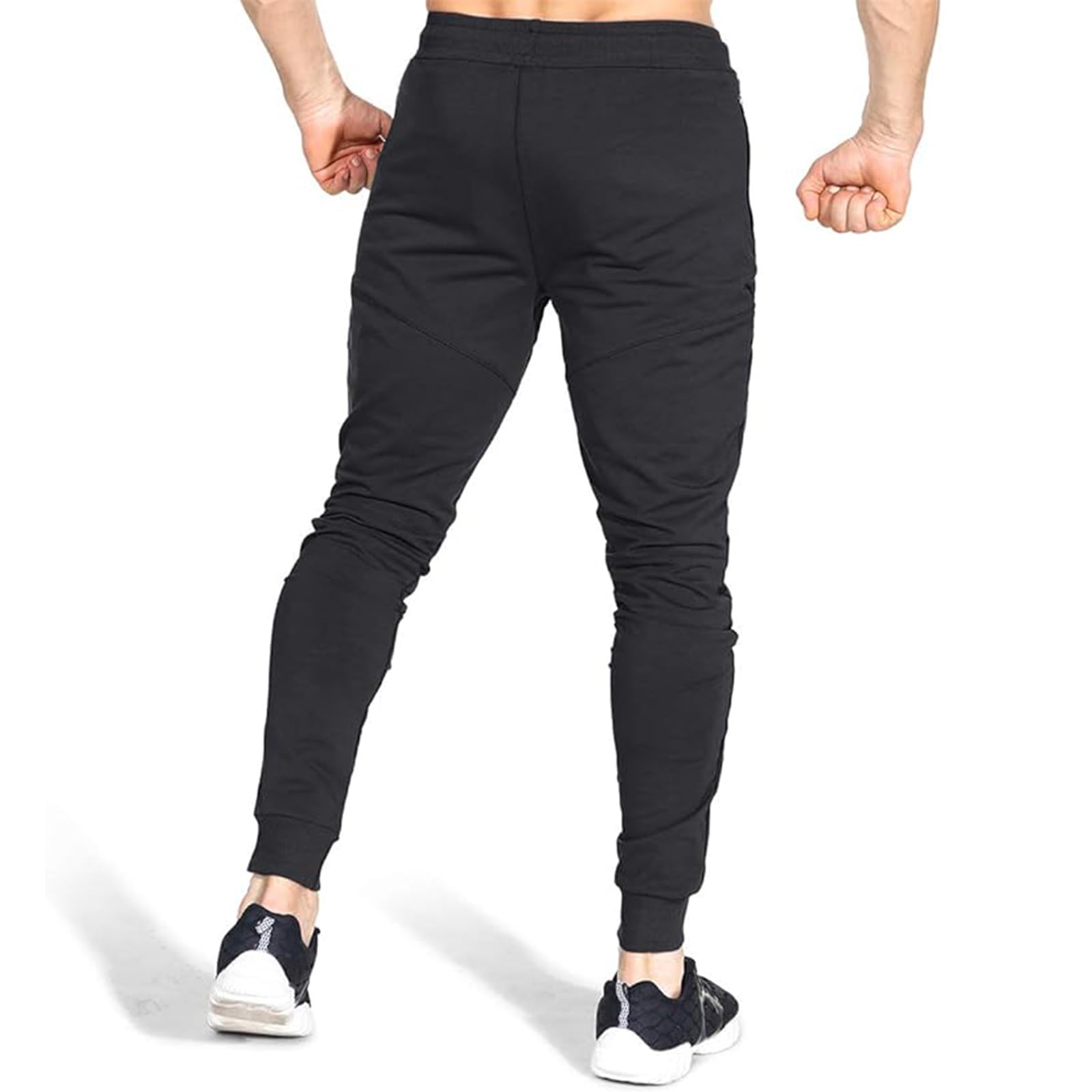 BROKIG Pantaloni della Tuta da Jogging da Palestra Vertex da Uomo con Tasche