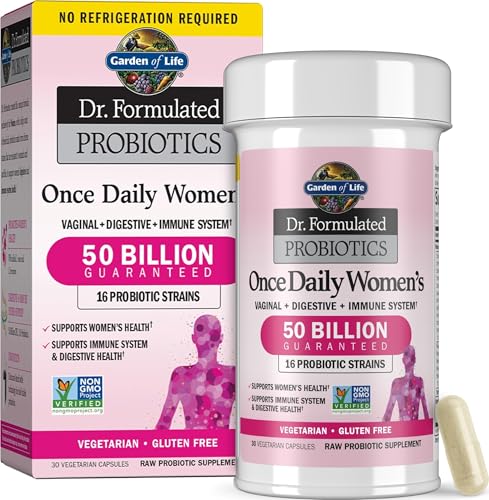 Garden of Life Once Daily Dr. Formulated Probiotics for...