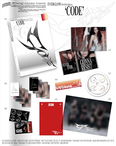Album EVERGLOW CODE version Photobook haut de gamme avec bonus numériques - 2