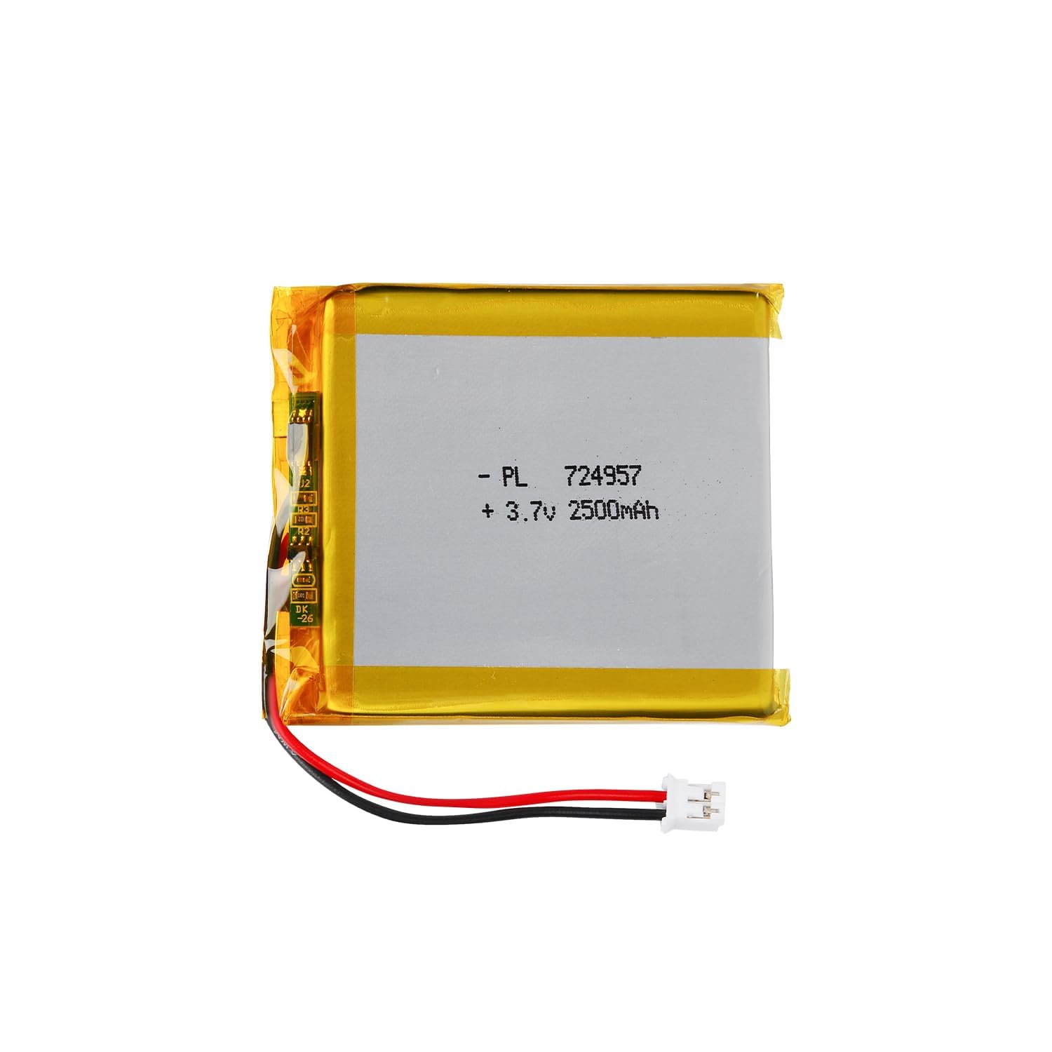 Batería Lipo 3.7V, 380mAh 702030 a Iones de Litio con conexión 2P-PH con Paso 2,0 mm — view 38