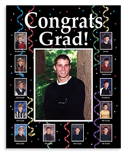 Creative Converting Grad Through The Years Personalized Photo Frame