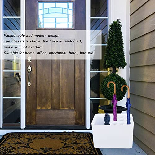 HERCHR Umbrella Stand, Umbrella Stand-Holder with Removable Drip Tray for Outdoor Indoor Entryway Umbrella Standing Rack