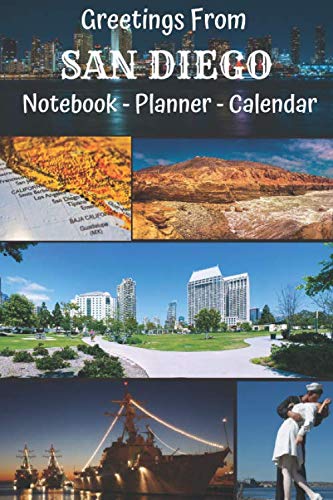 Notebook: Travel San Diego:- A5, Journal, Pads, Diary, Notepad, Sketchbook (Blank) (Planet Earth Project)
