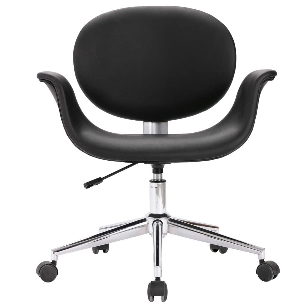 Silla de escritorio giratoria para videojuegos, silla de oficina giratoria de piel sintética, adecuada para oficina en casa o sala de estar