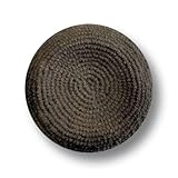 Material: Kunststoff Knopfparadies - 8er Set dunkelbraune bis dunkelgrüne Kunststoffknöpfe, Fast wie Posamentenknöpfe. Ø: ca. 13mm!