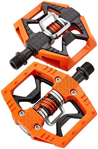 Crankbrothers MTB Pedals Double Shot 2 Orange and Black