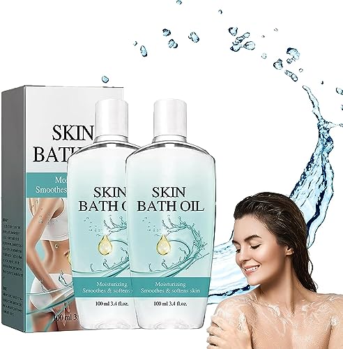 Aceite para la piel tan suave ideal para el baño relajante tras un día de estrés