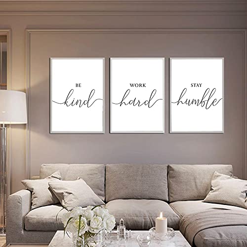 Art Print Be Kind Stay Humble Toile Inspirante Maison Harmonie