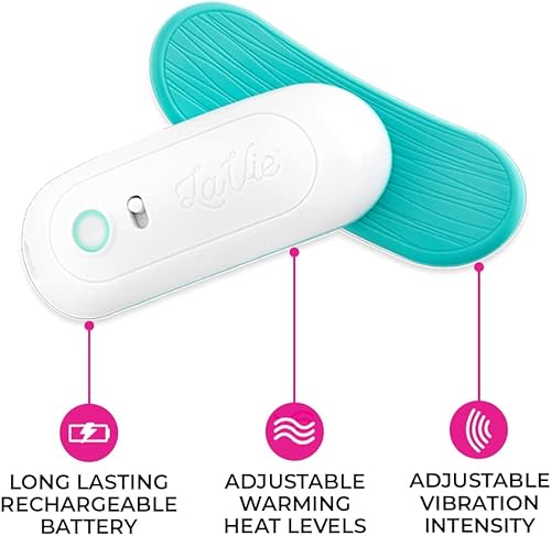 Miniatura 5 de LaVie - Paquete de masajeador de lactancia 2 en 1 y brasier de bombeo para lactancia, lactancia manos libres o bombeo, esencial para conductos