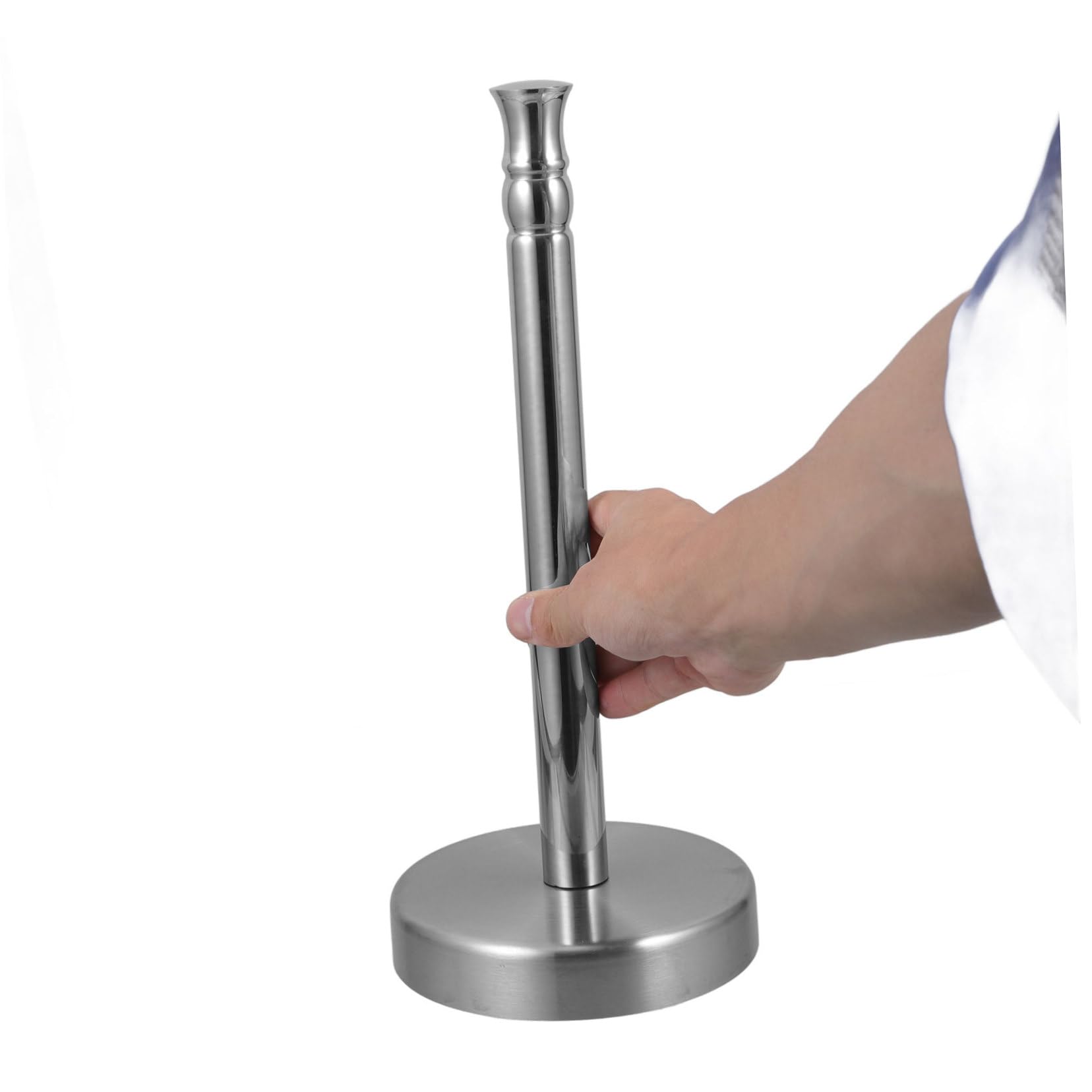 Acciaio Inox Porta Rotolo da Cucina Verticale 2 Pezzi