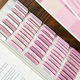 Catholic Bible Tabs, Reposition Laminated Stickers, Easy to Read and Apply Bible Tabs for Women and Man (Catholic Pink)