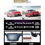 DUBERY Classic Polarized Sunglasses for Men Women Retro 100% UV Protection Driving Sun Glasses D731 - Image 5